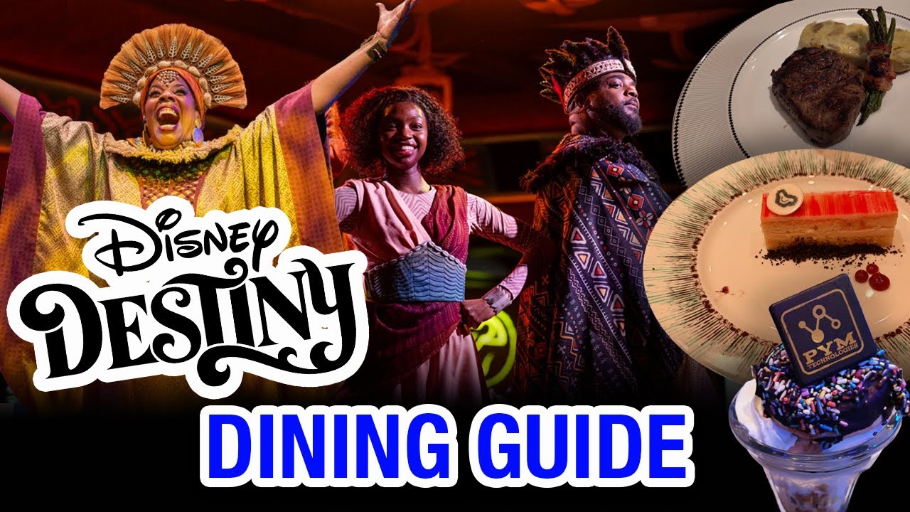 Disney Destiny Rotational Dining Guide | Full Menus, Entertainment & Honest Reviews
