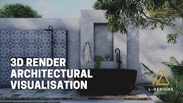 3D Bathtub | 3D Render | 3D Animation | Architectural Visualization |  LX Design Studio