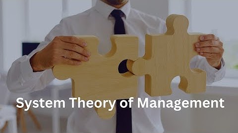 Understanding Systems Theory in Organizational Management (14 Minutes)