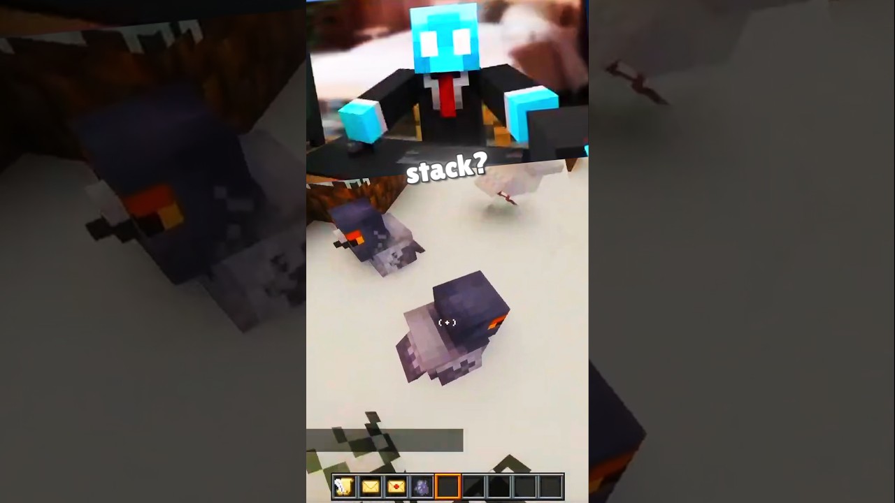 The Envelope mod adds pigeons #minecraft