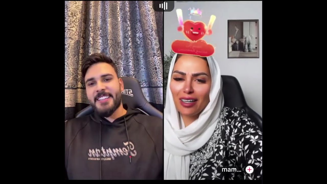 محمود المكسيكي مع ماما تريلا جات شخص صدمت محمود و كيست مع سارة