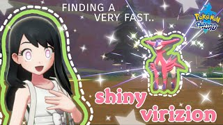 ♡ A VERY FAST SHINY VIRIZION?! Swords of Justice Shiny (Pokemon Sword/Shield) ♡