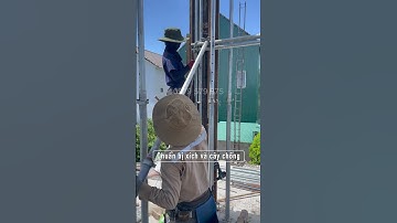 PHỤ KIỆN KÉO ĐẨY KHI THI CÔNG CỐP PHA  #copphamina #型枠大工#copphakieunhat