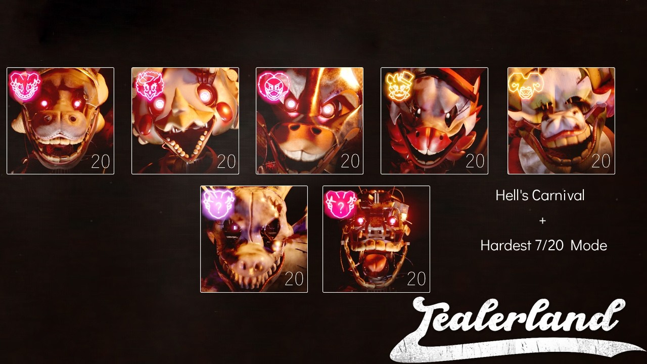 TEALERLAND  -  Hell's Carnival (7/20) + Hardest 7/20 Mode
