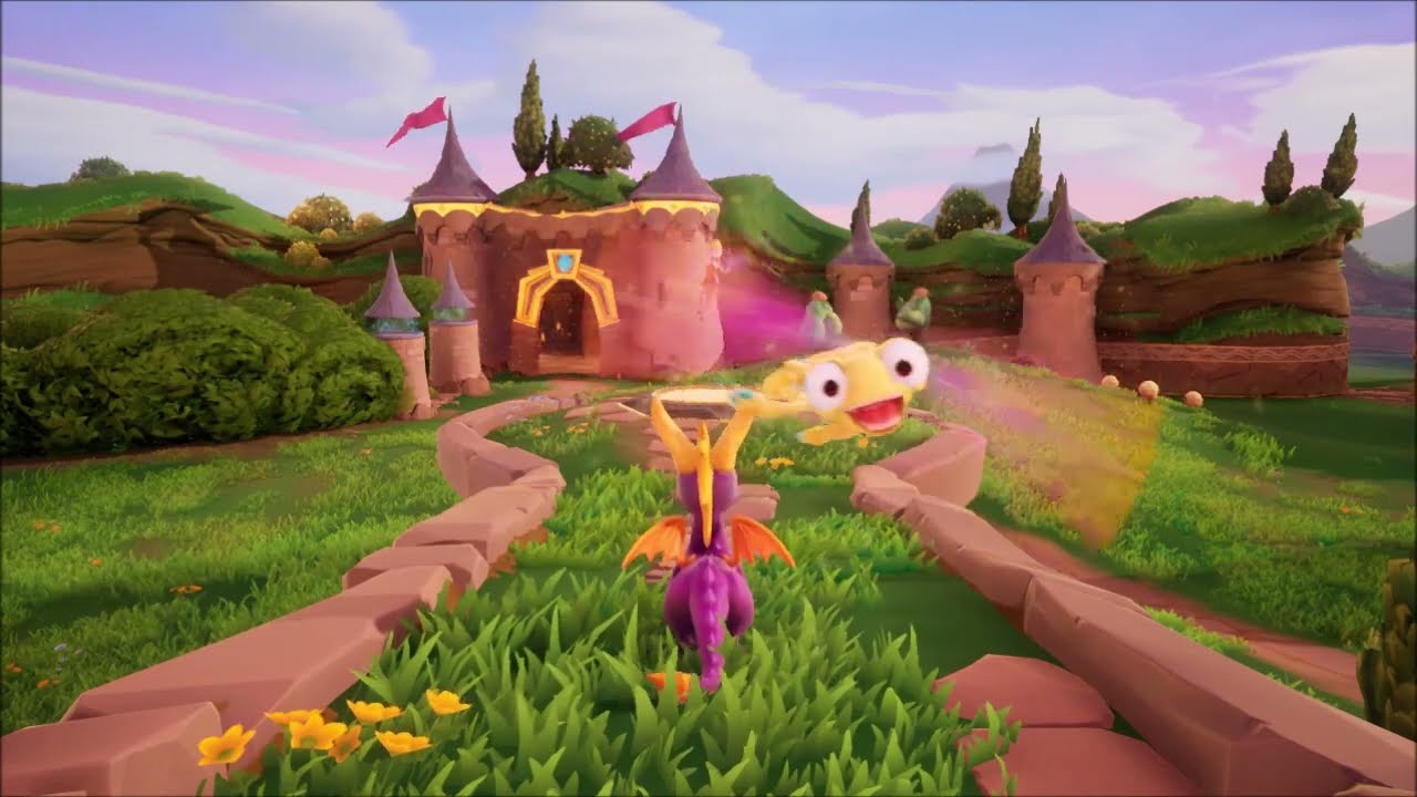 Spyro Reignited Trilogy 1 (no damage - 120%): Skill Points & Art Gallery