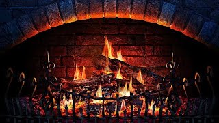 Christmas magic(5h) with crackling fireplace!(HD)!