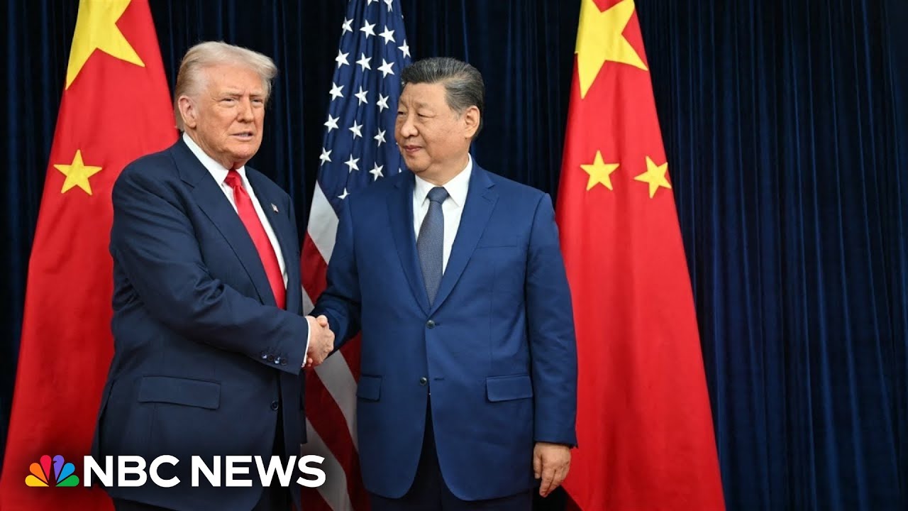 Trump says it’s an ‘honor’ to be with Xi as meeting begins