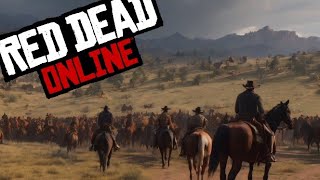 (Ps4)Red Dead Online Trying to Rank Up Naturalist ,Moonshine N Stuff