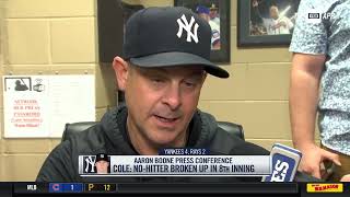 Aaron Boone discusses come-from-behind win over Rays