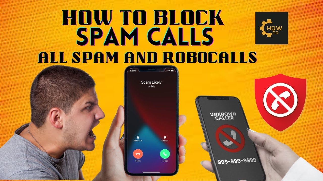 HOW TO Block SPAM CALLS on your iPhone 2023 YouTube