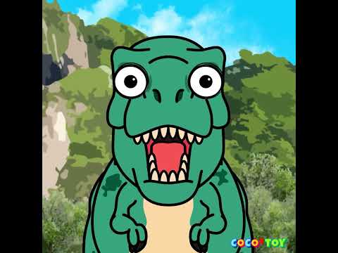 Raising five babies of <strong>novice</strong> mom T-reco #Shorts ｜dinosaur names, kidstoon｜CoCosToy