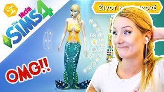 MOŘSKÁ PANNA V THE SIMS 4 - ŽIVOT NA OSTROVĚ 01