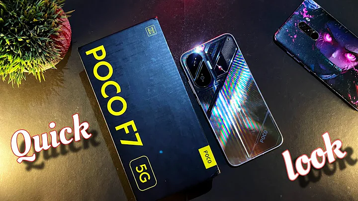 POCO F7 Unboxing, Hands-On & First Impressions! (Limited Edition Silver)