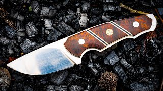 Making the IronWood Hunting Knife by RvD Knives 17,265 views 3 years ago 11 minutes, 39 seconds