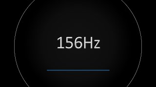 156Hz BASS Frequency BURP (Test Tone)