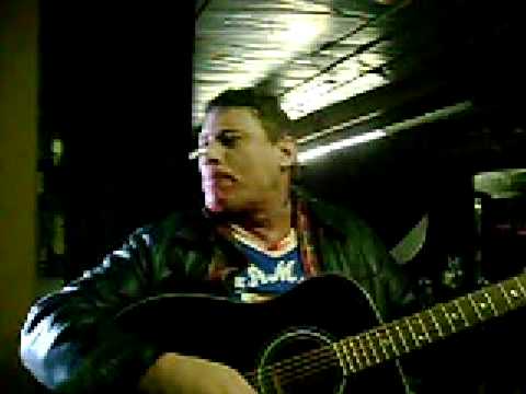 Steven Bauer on the set of Raven singing Hotel Cal...