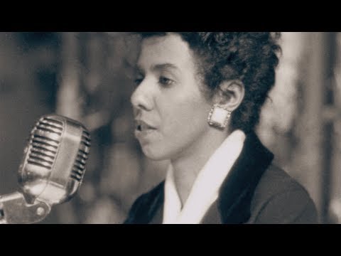 Lorraine Hansberry speaks out with "sighted eyes and feeling heart" against injustice