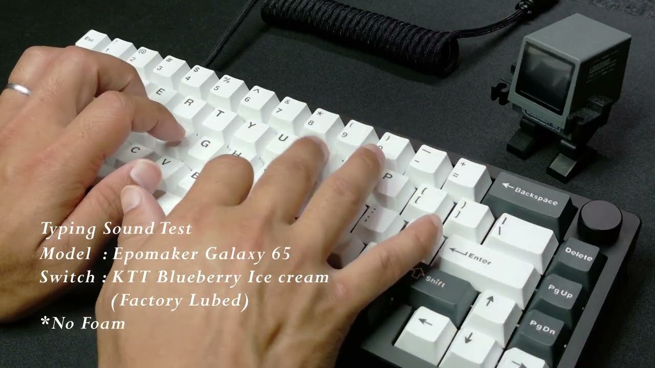 キーボードレビュー】EPOMAKER「Galaxy65」は、高品質で優等生な