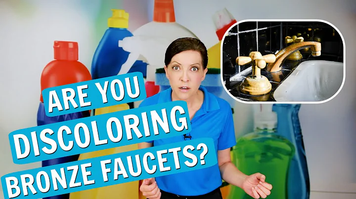 Are You Discoloring Bronze Faucets with Cleaning C...