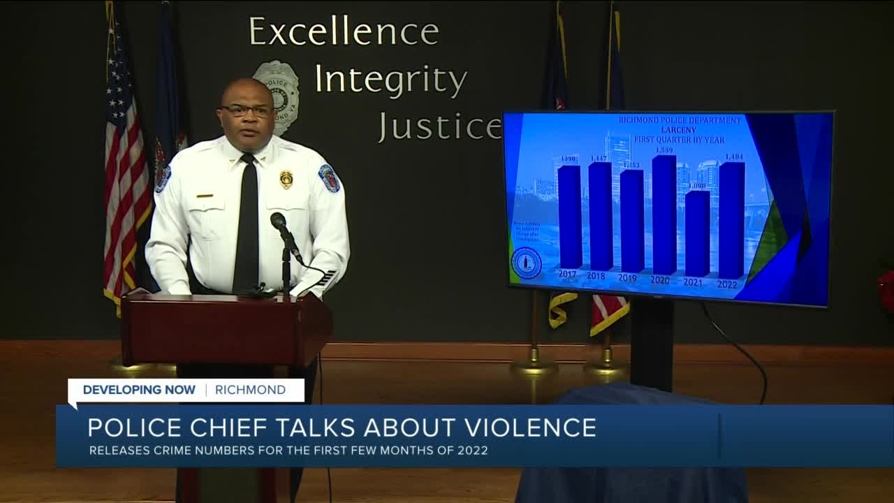 Police Chief addresses crime trends in Richmond - YouTube