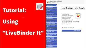 Digital Binders: Using LiveBinder It