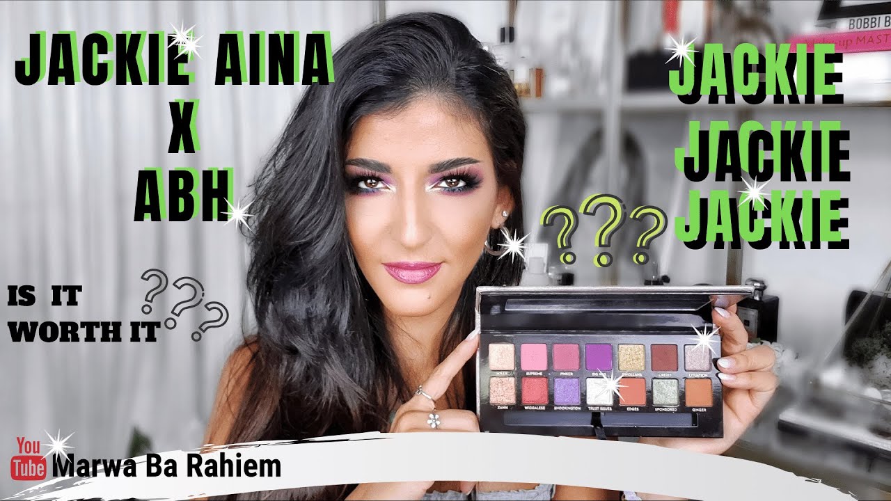 Download Jackie Aina x Anastasia Beverly Hills palette review!!! Eye Makeup Tutorial + Swatches video!!