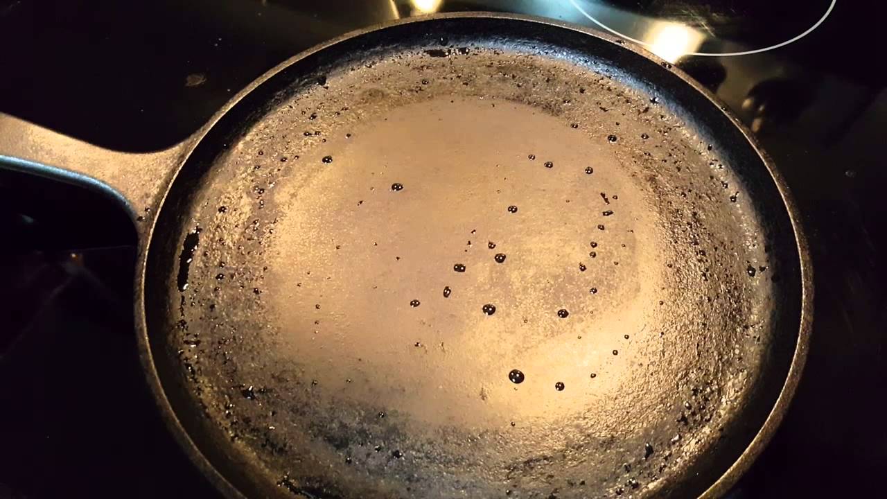 How to clean your cast iron pan YouTube