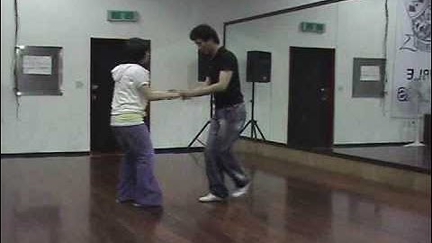 Jitterbug Pattern -Inside Under Arm Turn(Close Position)