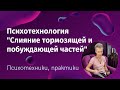 Психотехнология &quot;Слияние тормозящей и побуждающей части&quot; для разрешения внутреннего конфликта.