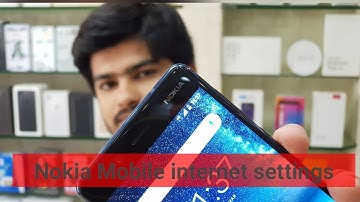 Nokia android Mobile internet settings | Nokia mobile  sim internet not work