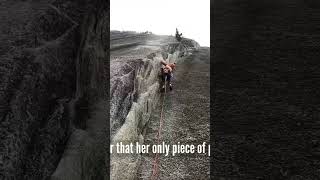 When trad climbing goes wrong!