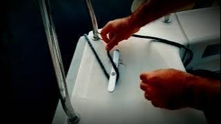 How to tie cleat hitch in 3 steps - Kako vezati konop na bitvu