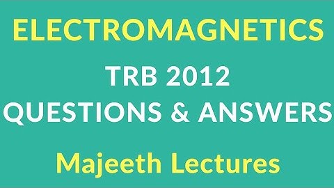 TRB 2012 Q&A ELECTROMAGNETICS