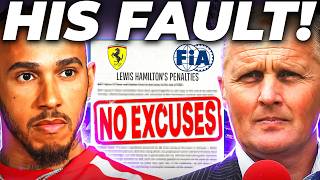 MORE BAD NEWS For Hamilton After Ex Steward's FIA STATEMENT!