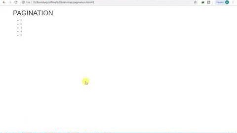 Bootstrap Pagination | bootstrap tutorial for beginners in urdu lecture 24 by sir majid