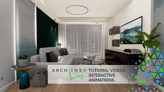 Interactive Animation in ARCHLine.XP LIVE Tutorial