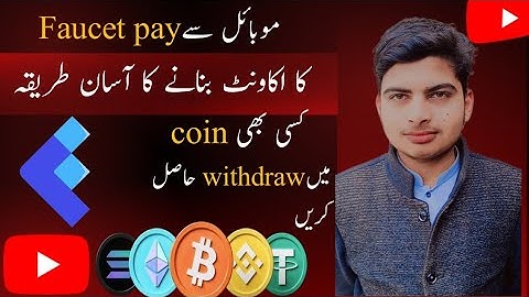 How to create a Faucet pay account in 2024|Faucet pay ka account kaise banayn| New update