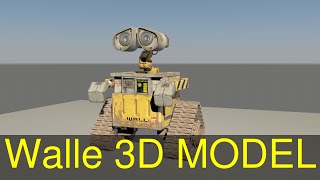3D Model of Walle Review