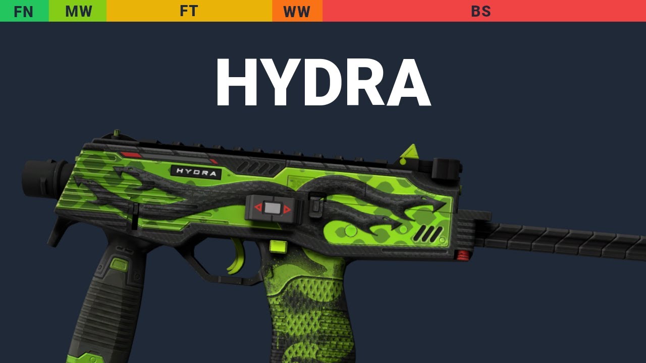 MP9 Hydra - Skin Float And Wear Preview - YouTube