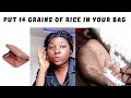 Start carrying 14 grains of Rice in your pocket or bag. Here is why pt 2