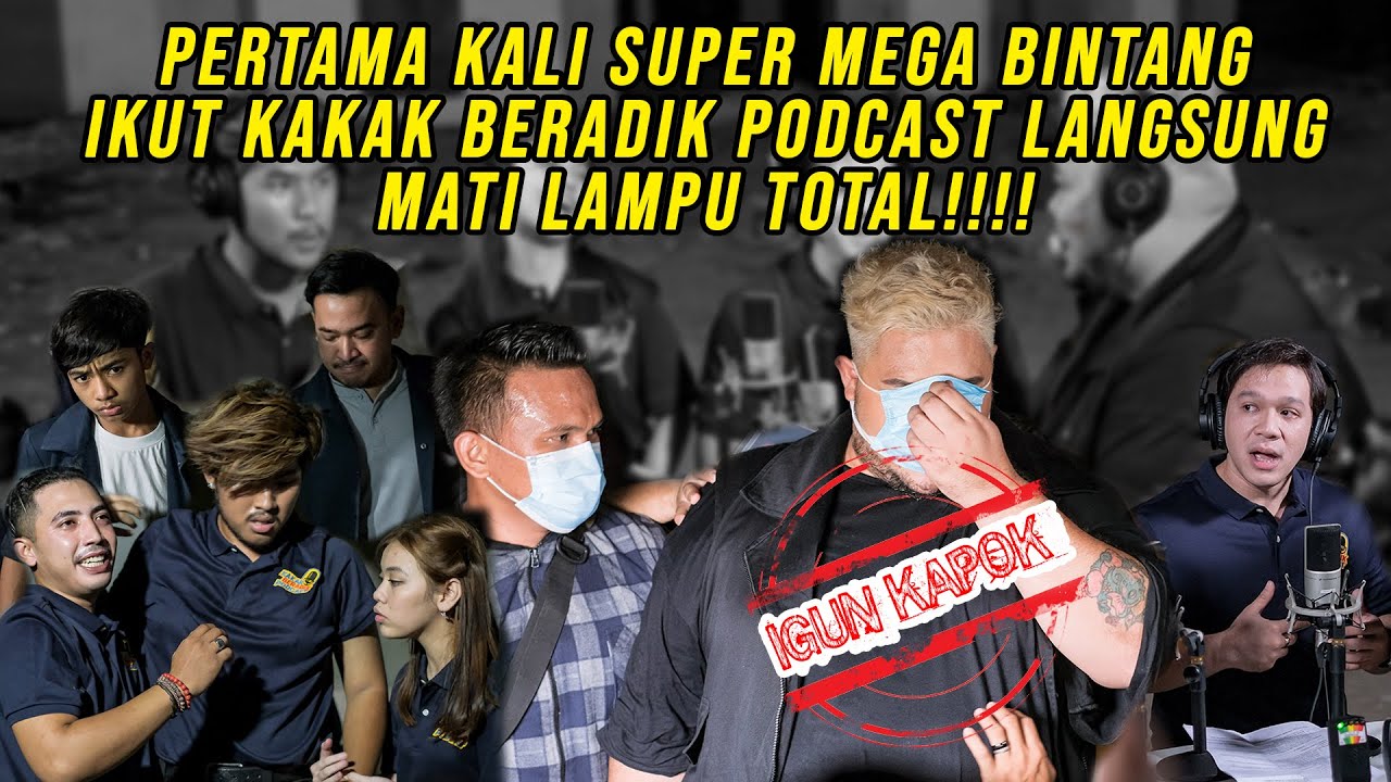 BEHIND THE MOP | SUPER MEGA BINTANG IVAN GUNAWAN KAPOK IKUT SHOOTING KAKAK BERADIK PODCAST???