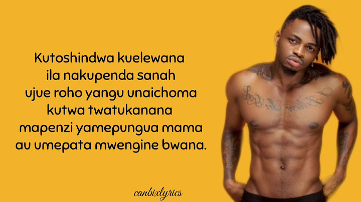 Diamond platnumz-Lawama lyrics