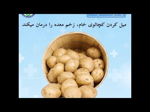 آیا میدانستید میل کردن کچالو خام زخم معده را درمان میکند
