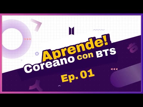 [SUB ESP] ‘Learn Korean With BTS’  Ep. 01  'Consonantes (? to ?)
