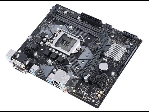 ASUS PRIME B360M-K Motherboard Unboxing and Overview