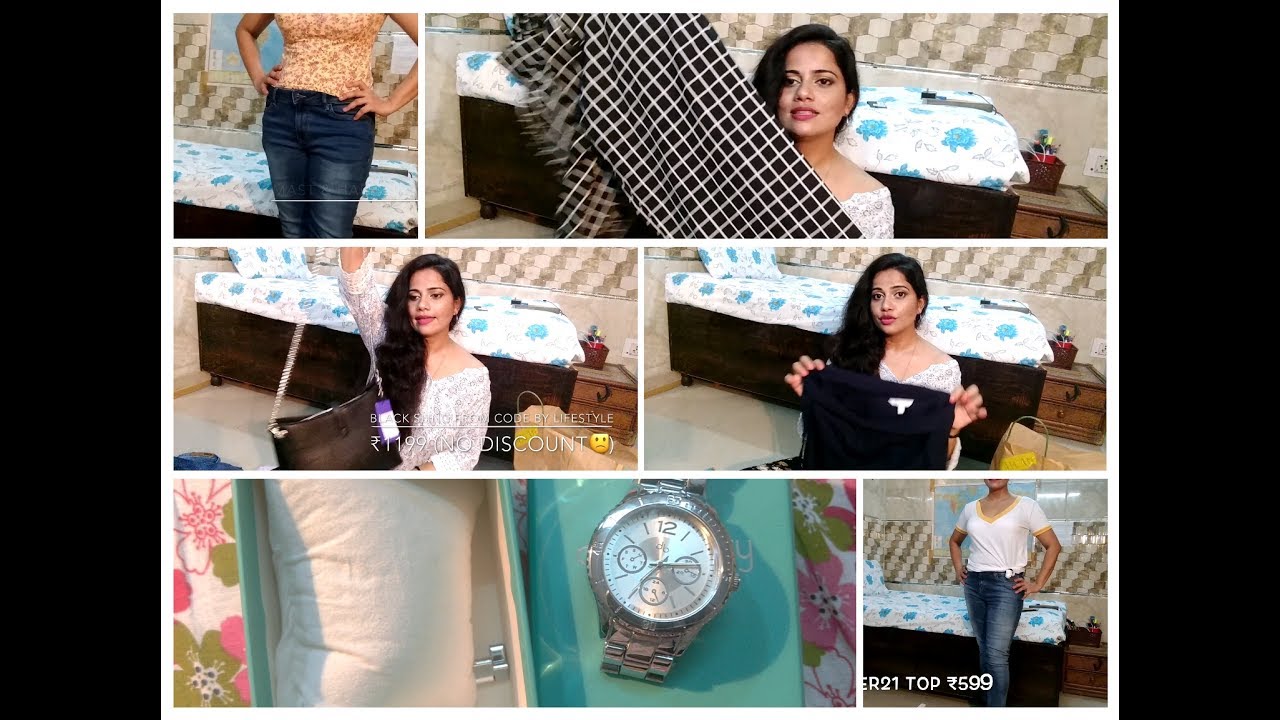 indian youtuber neelam instagram Myntra EORS Clothes & Accessories Haul | Part - 2 | TheLifeSheLoved | Sana K