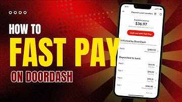 How To Use Fast Pay As A Dasher in 2025