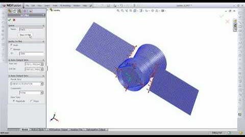 Dynamic Frequency Response Analysis of a Satellite - Demo  Results
