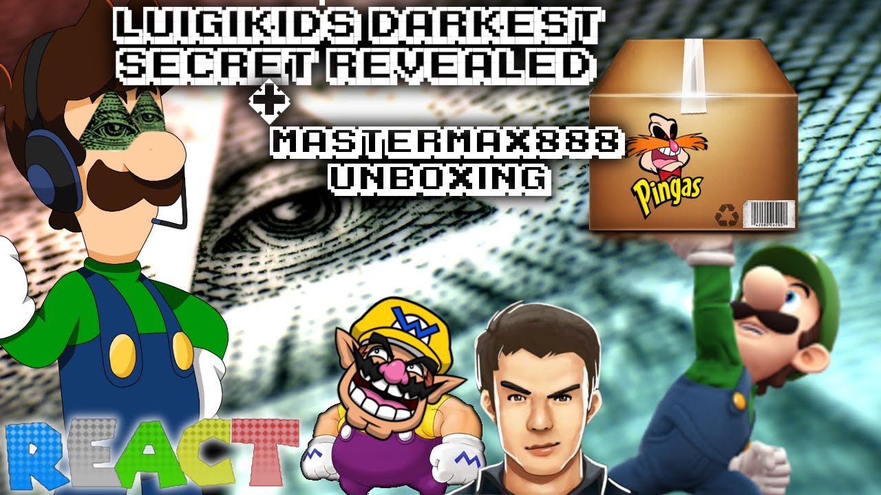 Mastermax888 Intro LUIGIKID'S DARKEST SECRET REVEALED! + MASTERMAX888 UNBOXING - LUIGIKID ...