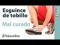 Esguince de tobillo mal curado o crónico